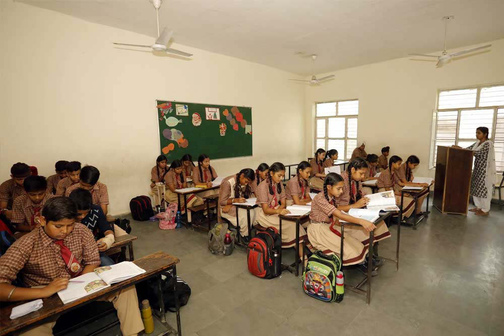 Classrooms @ Shri Guru Ravidass Public School, Chuharwali, Jalandhar