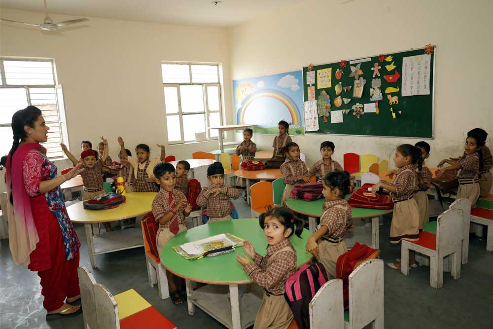Classrooms @ Shri Guru Ravidass Public School, Chuharwali, Jalandhar