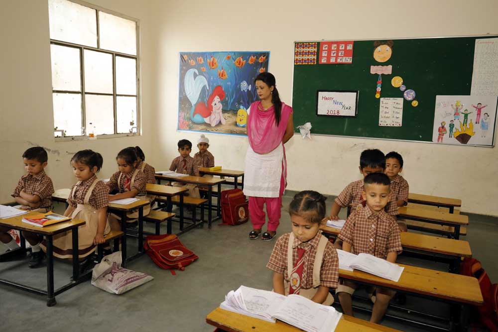 Classrooms @ Shri Guru Ravidass Public School, Chuharwali, Jalandhar