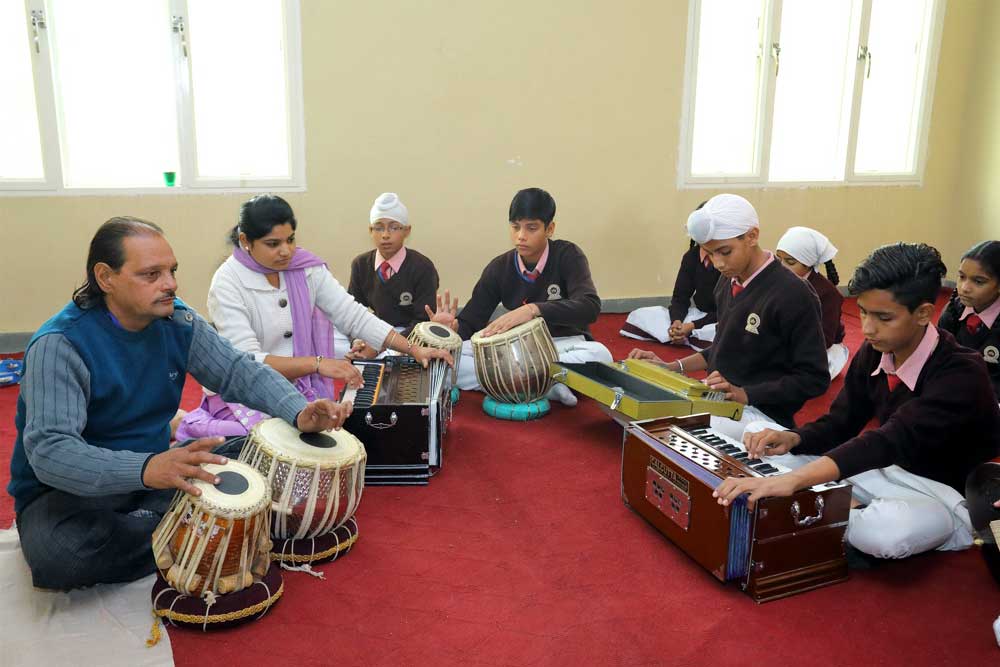 Music Room @ Shri Guru Ravidass Public School, Chuharwali, Jalandhar