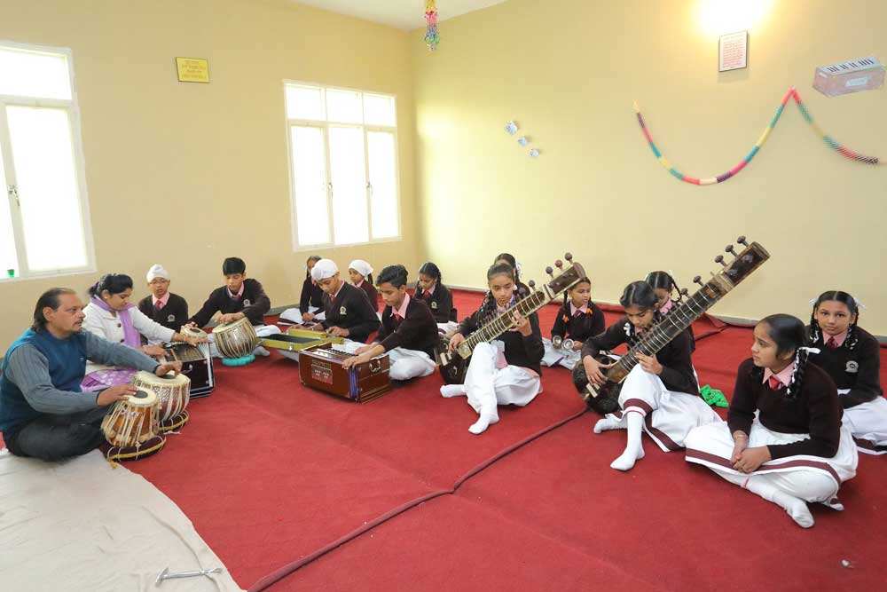 Music Room @ Shri Guru Ravidass Public School, Chuharwali, Jalandhar